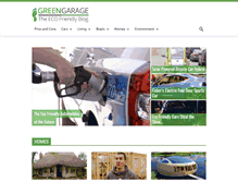 Tablet Screenshot of greengarageblog.org